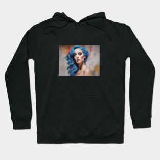 Katy Perry blue hair Hoodie